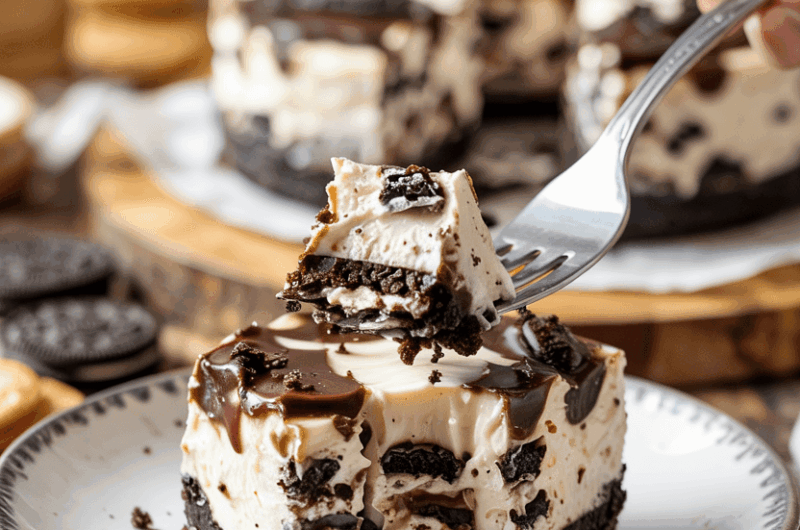 No Bake Oreo Cheesecake