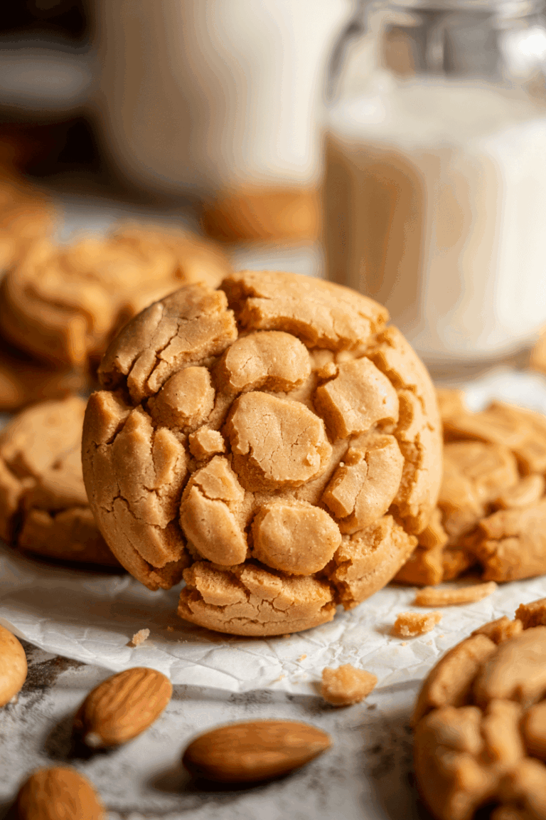 Almond Flour Peanut Butter Cookies