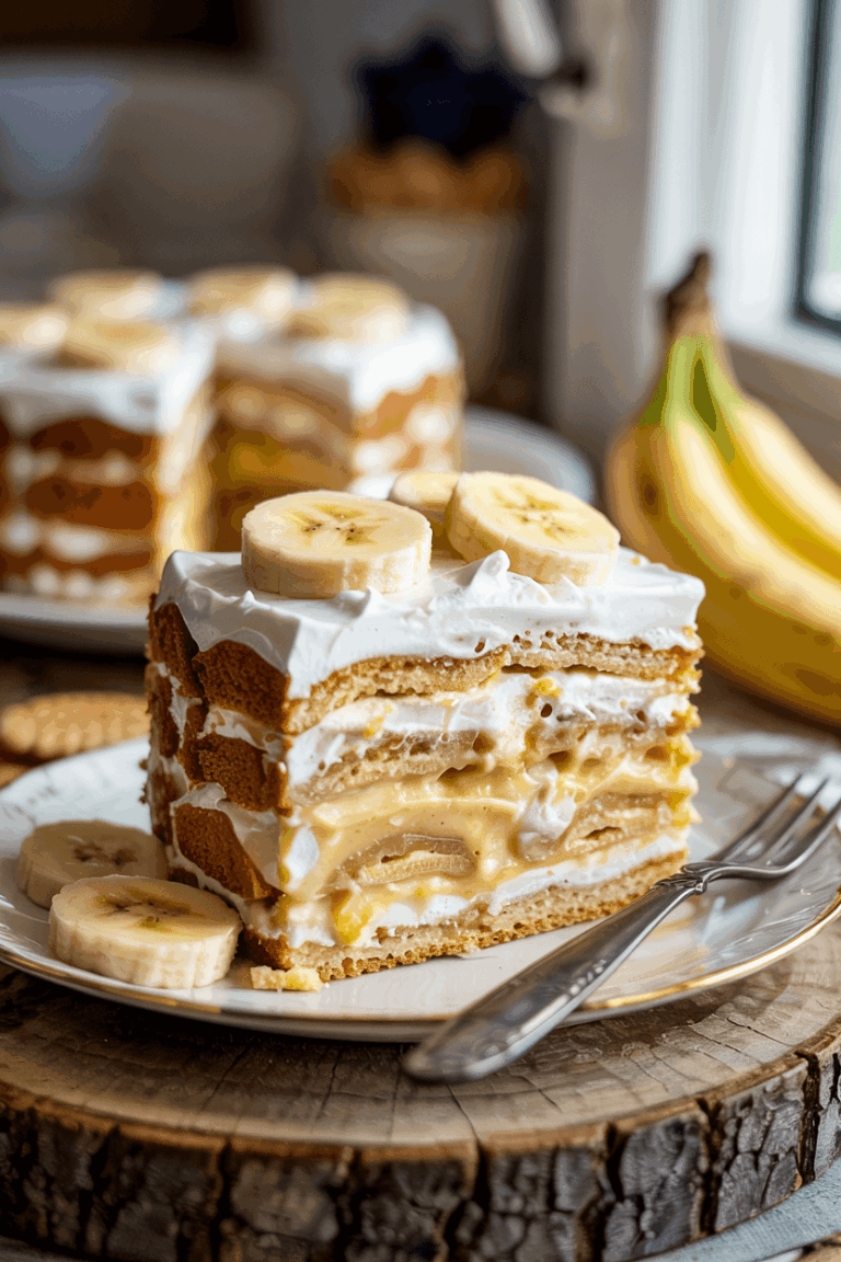 Banana Pudding Cake