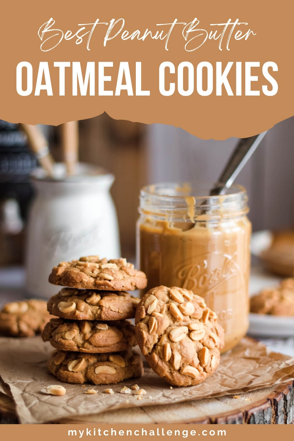 Peanut Butter Oatmeal Cookies