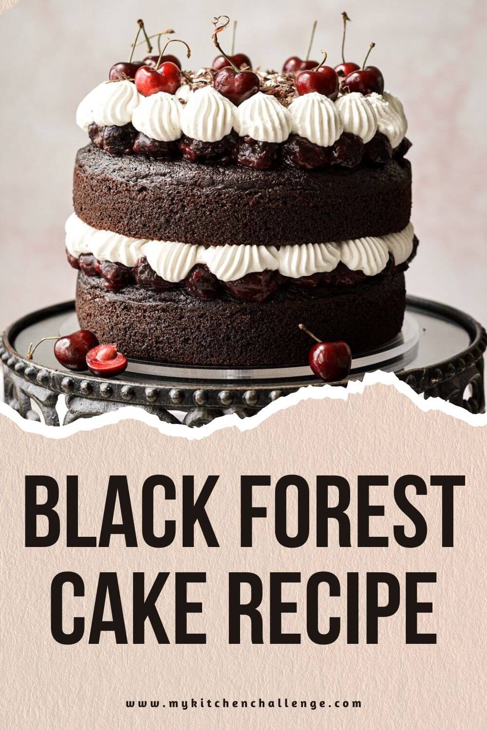 Black Forest Cake Recipe