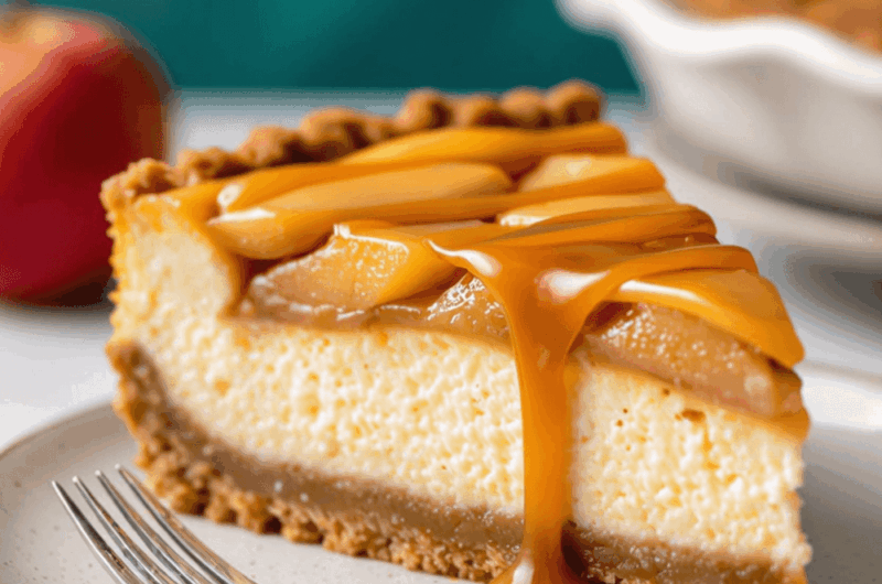 Caramel Apple Cheesecake