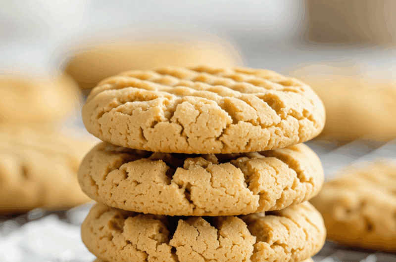 Chewy Peanut Butter Cookies