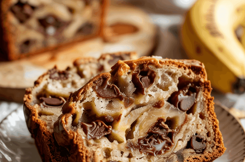 Chocolate Chip Banana Bread Recipe