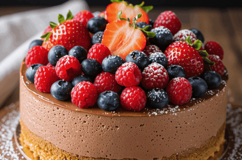 Chocolate Mousse Cake