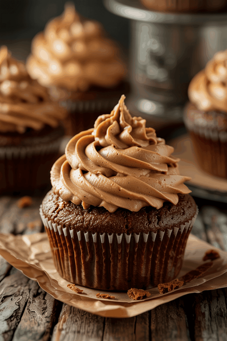 Chocolate Peanut Butter Cupcakes