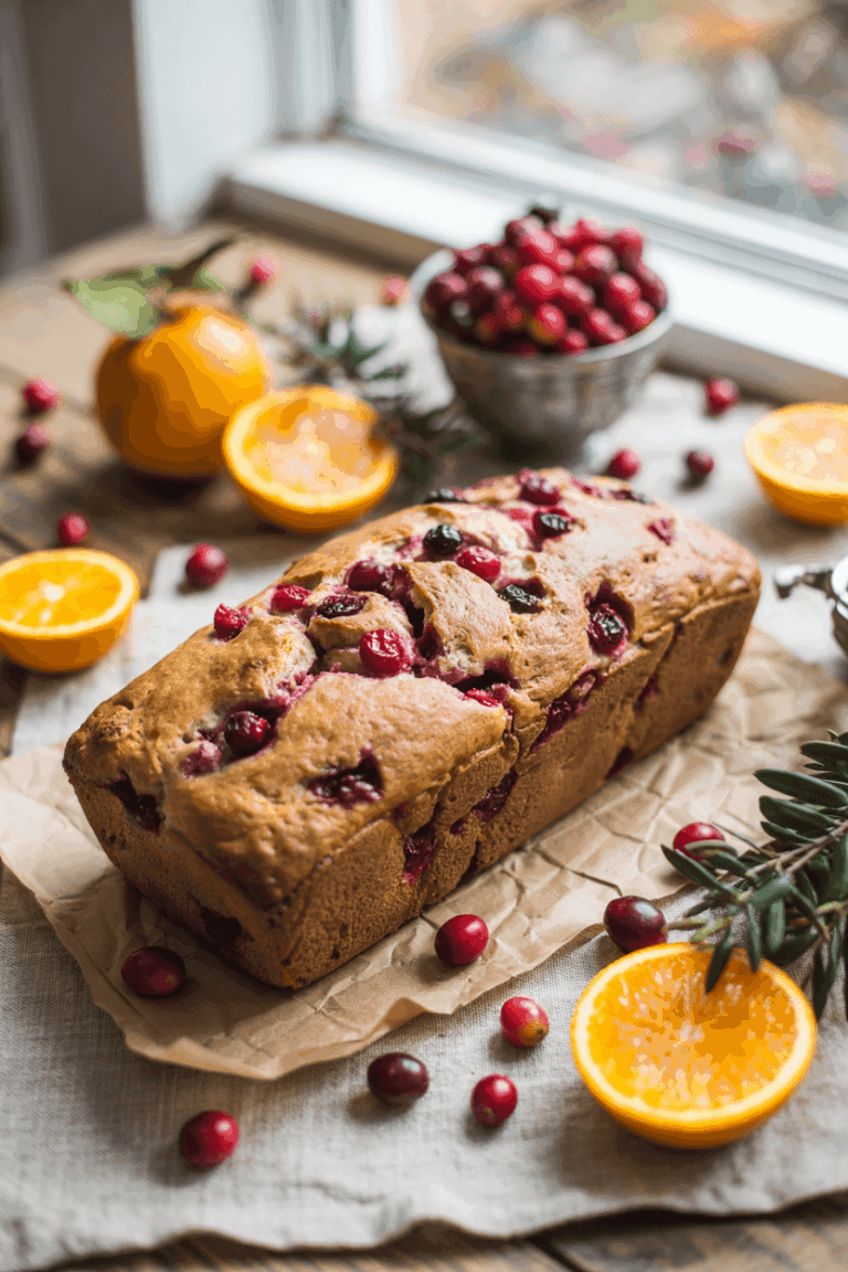 Cranberry Orange Bread