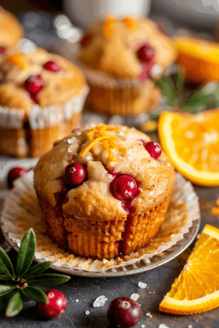 Cranberry Orange Muffins
