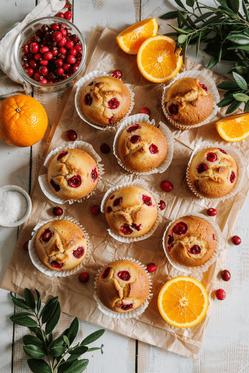Cranberry Orange Muffin
