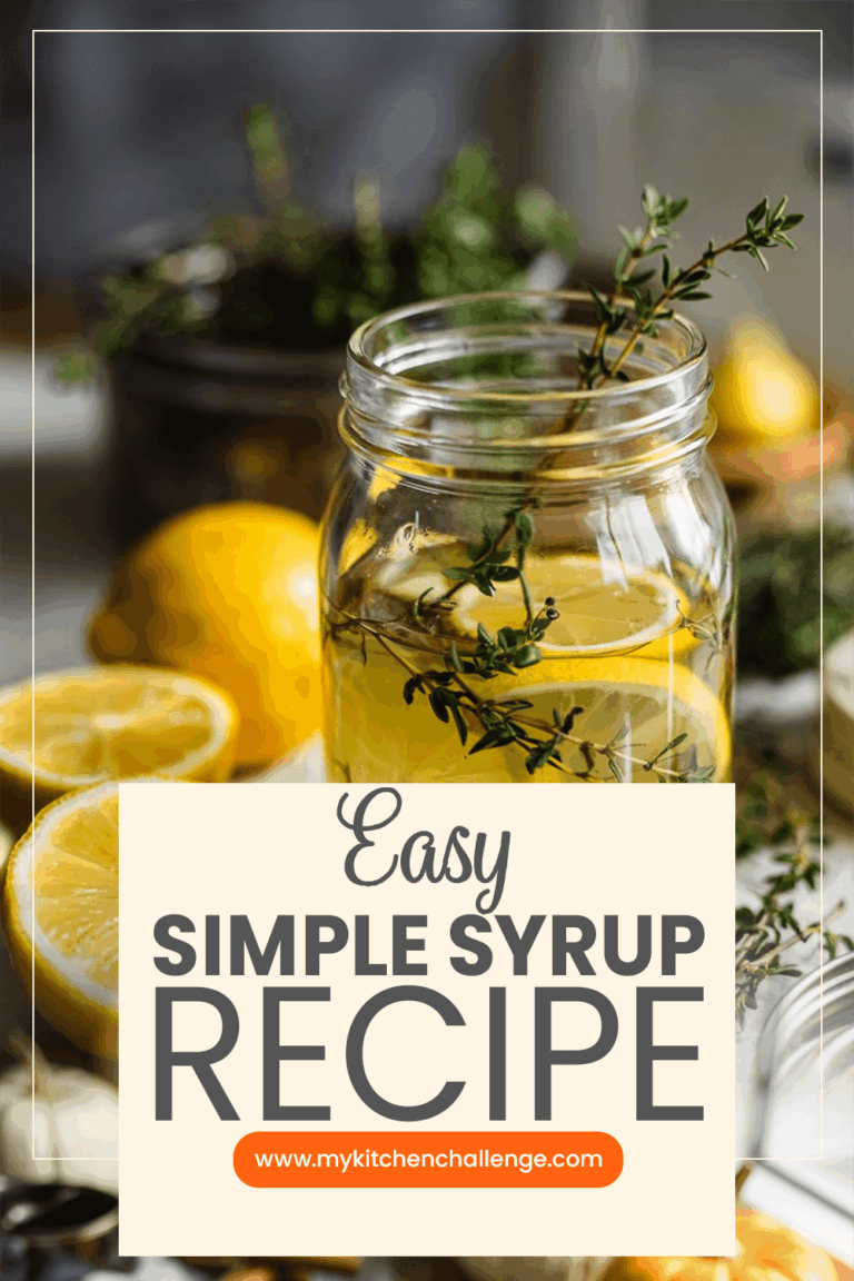 Simple Syrup Recipe
