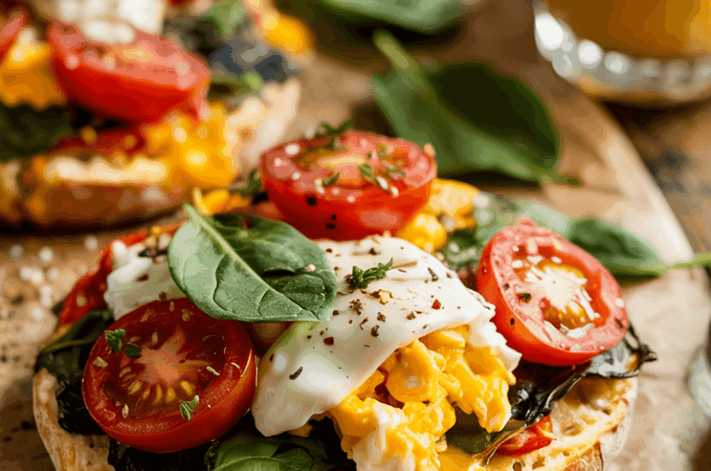 English Muffin Breakfast Pizza