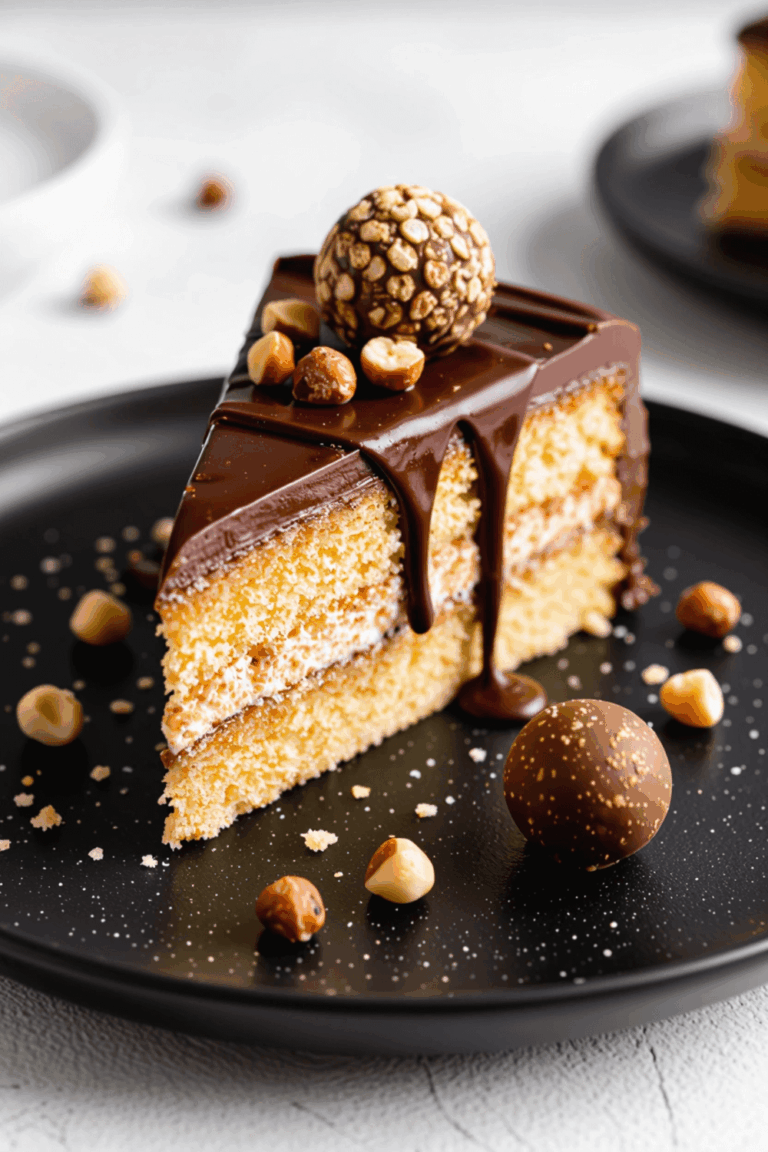 Ferrero Rocher Cake
