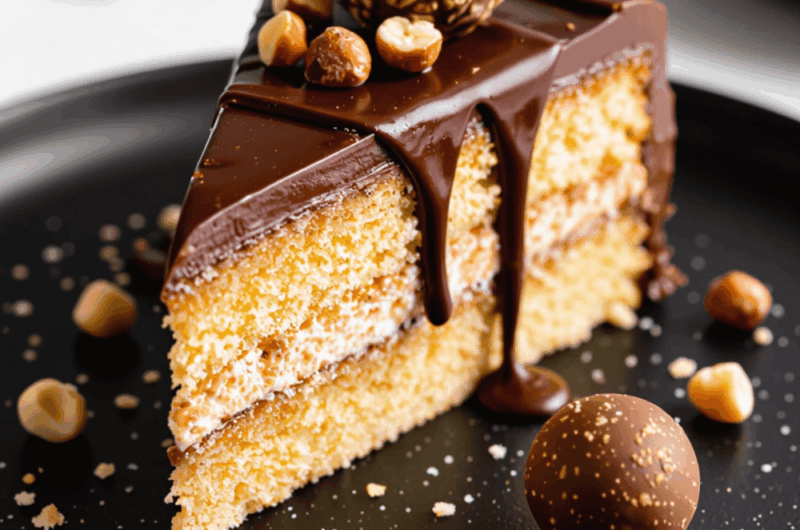 Ferrero Rocher Cake