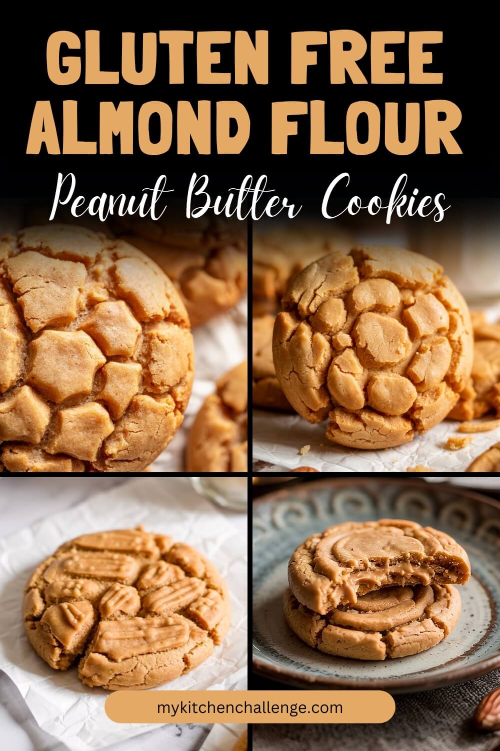 Almond Flour Peanut Butter Cookies