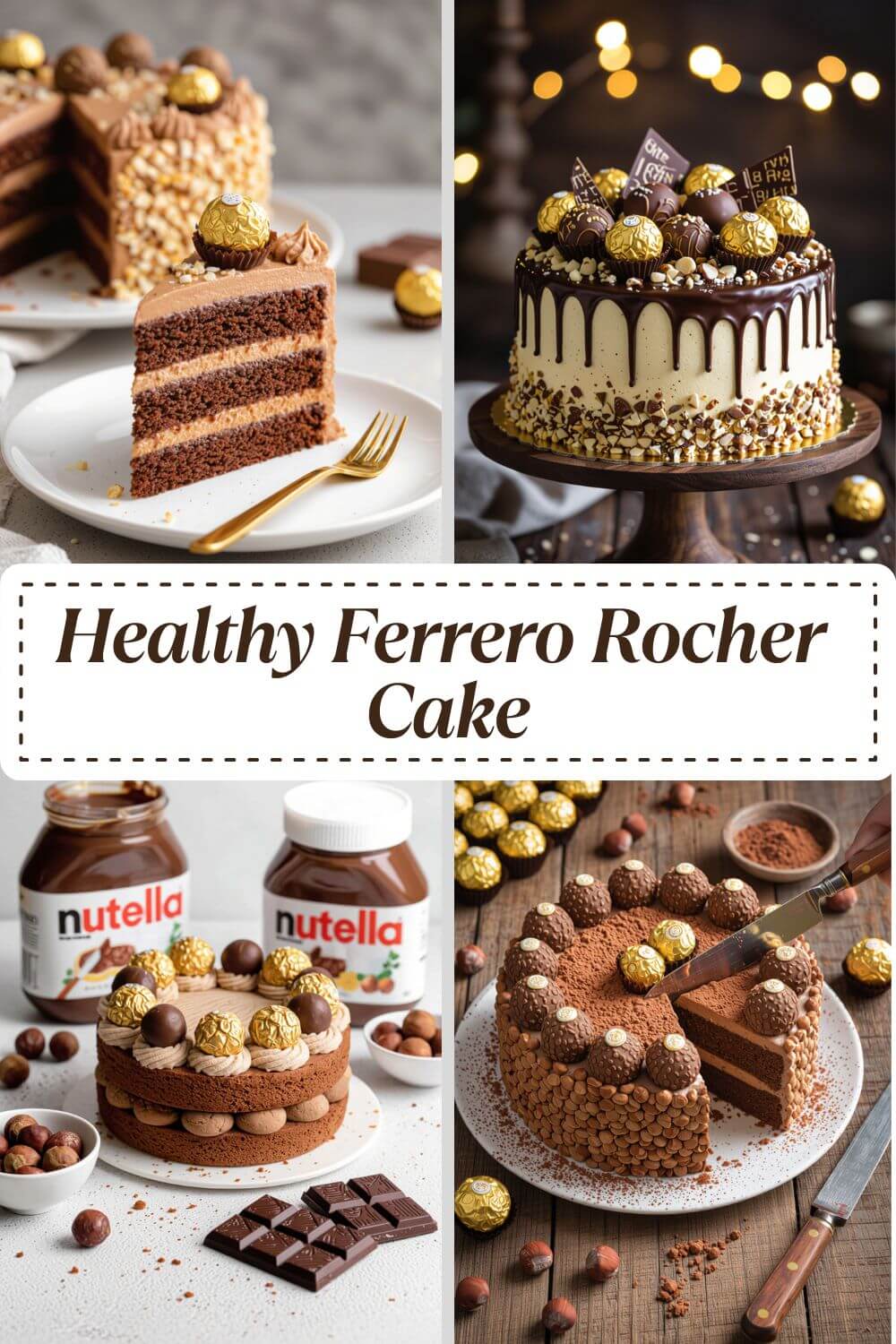 Ferrero Rocher Cake