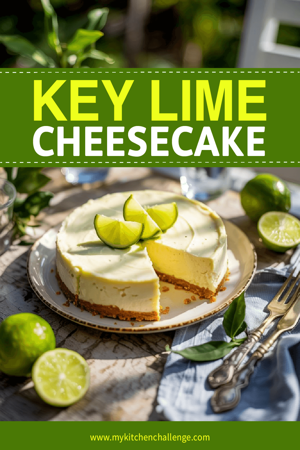 Key Lime Cheesecake Recipe