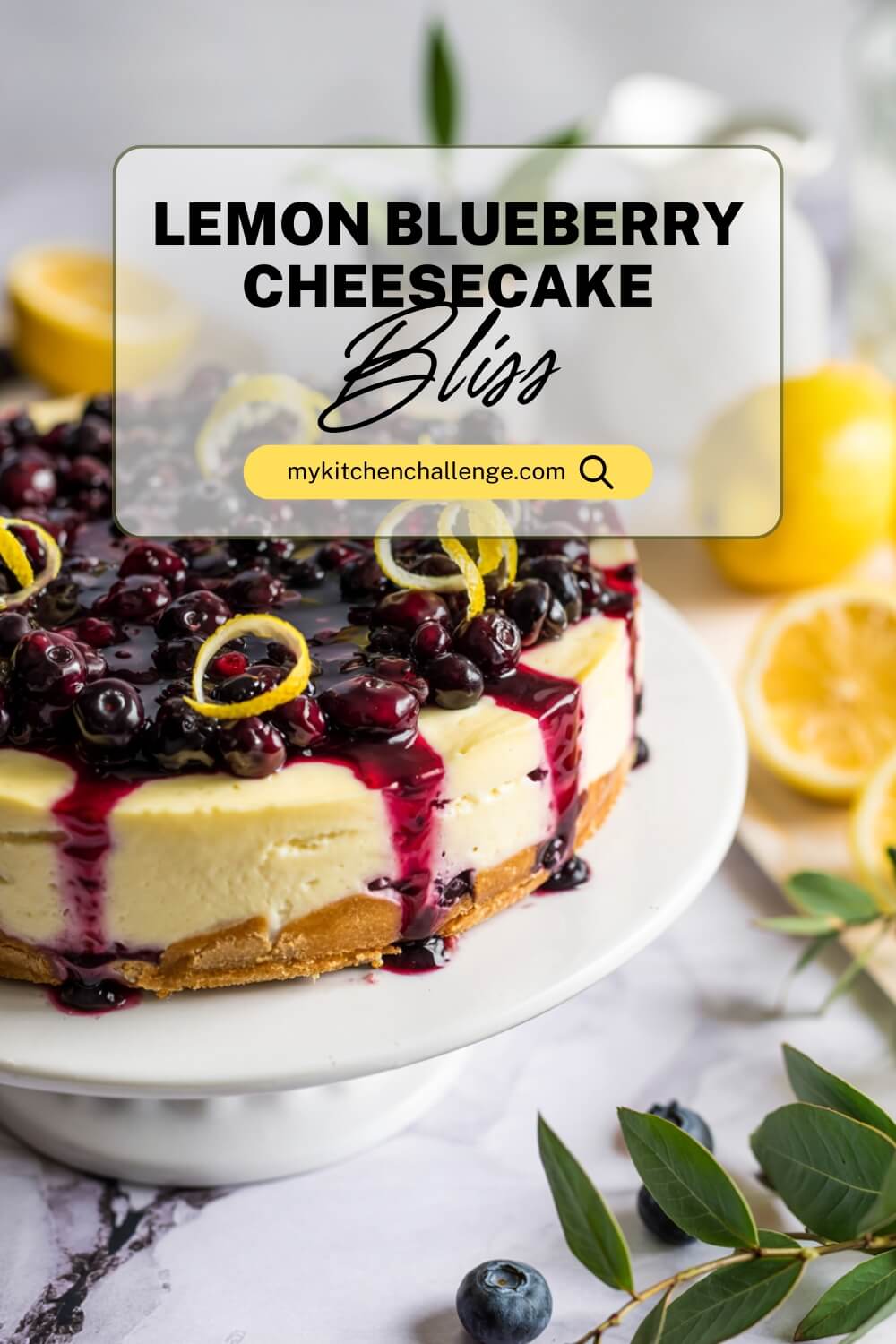Lemon Blueberry Cheesecake