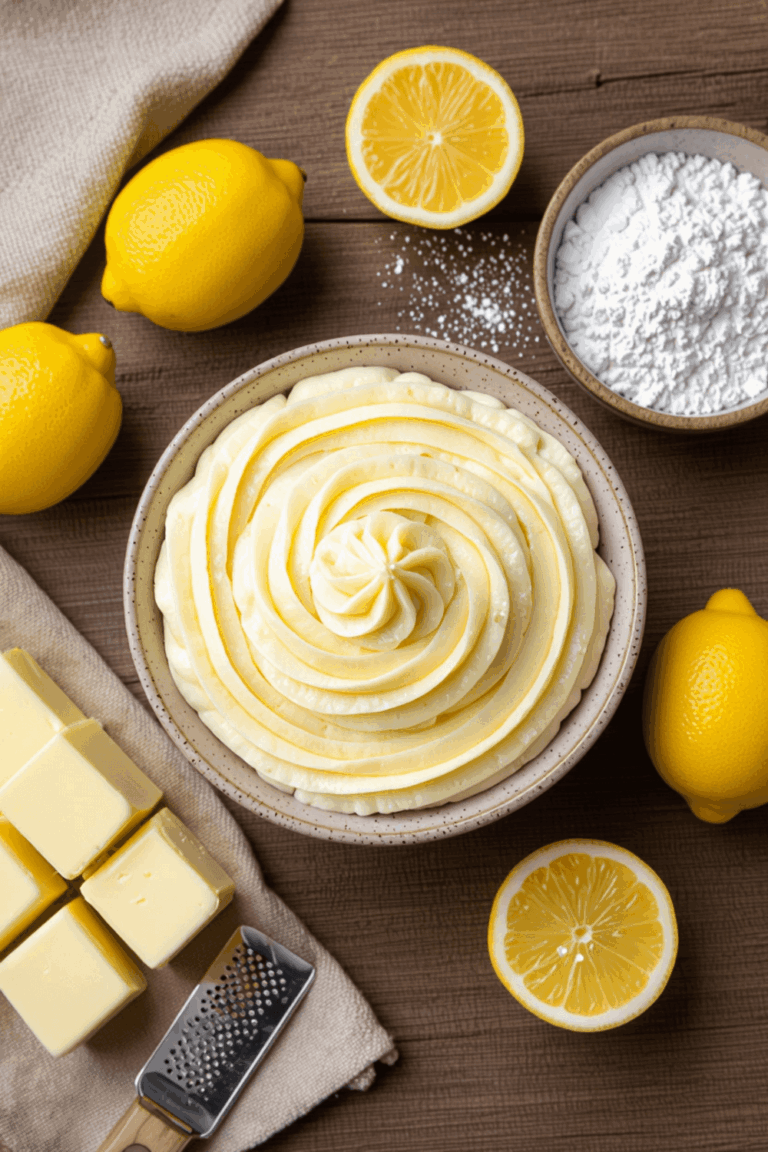 Lemon Buttercream Frosting