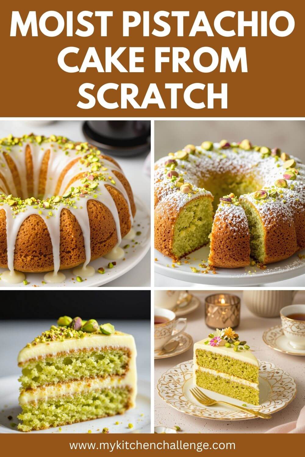 Moist Pistachio Cake Recipe