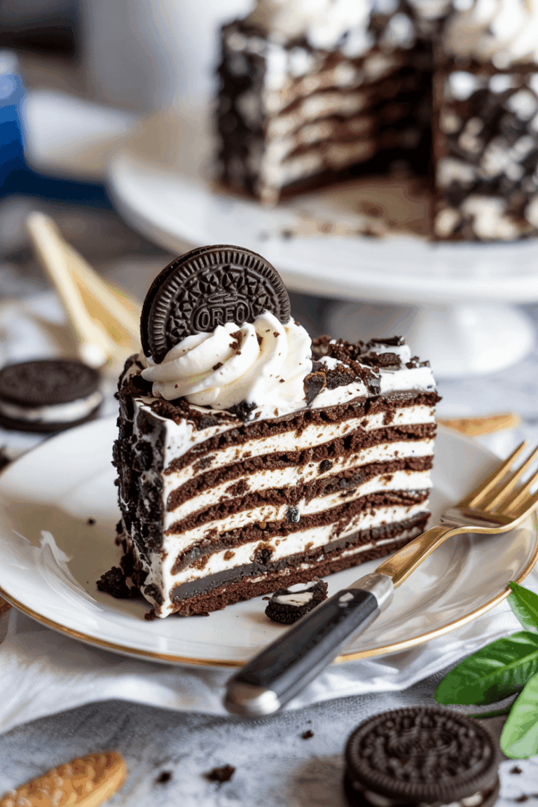 Oreo Ice Cream Cake