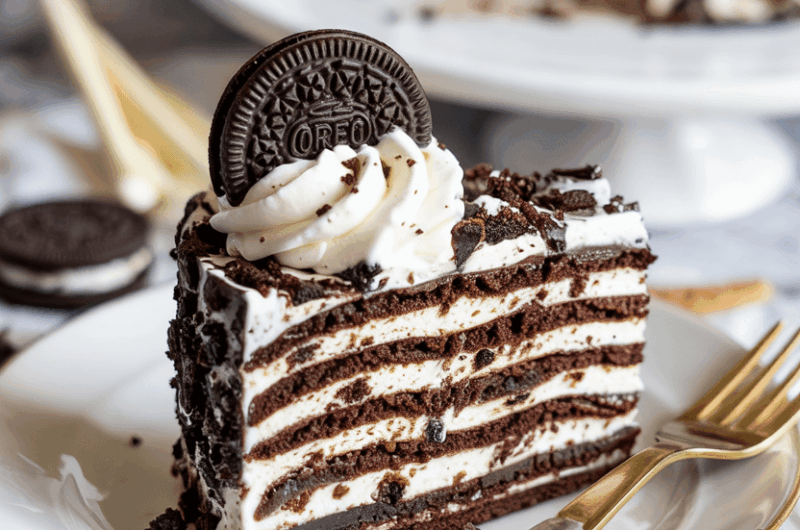 Oreo Ice Cream Cake