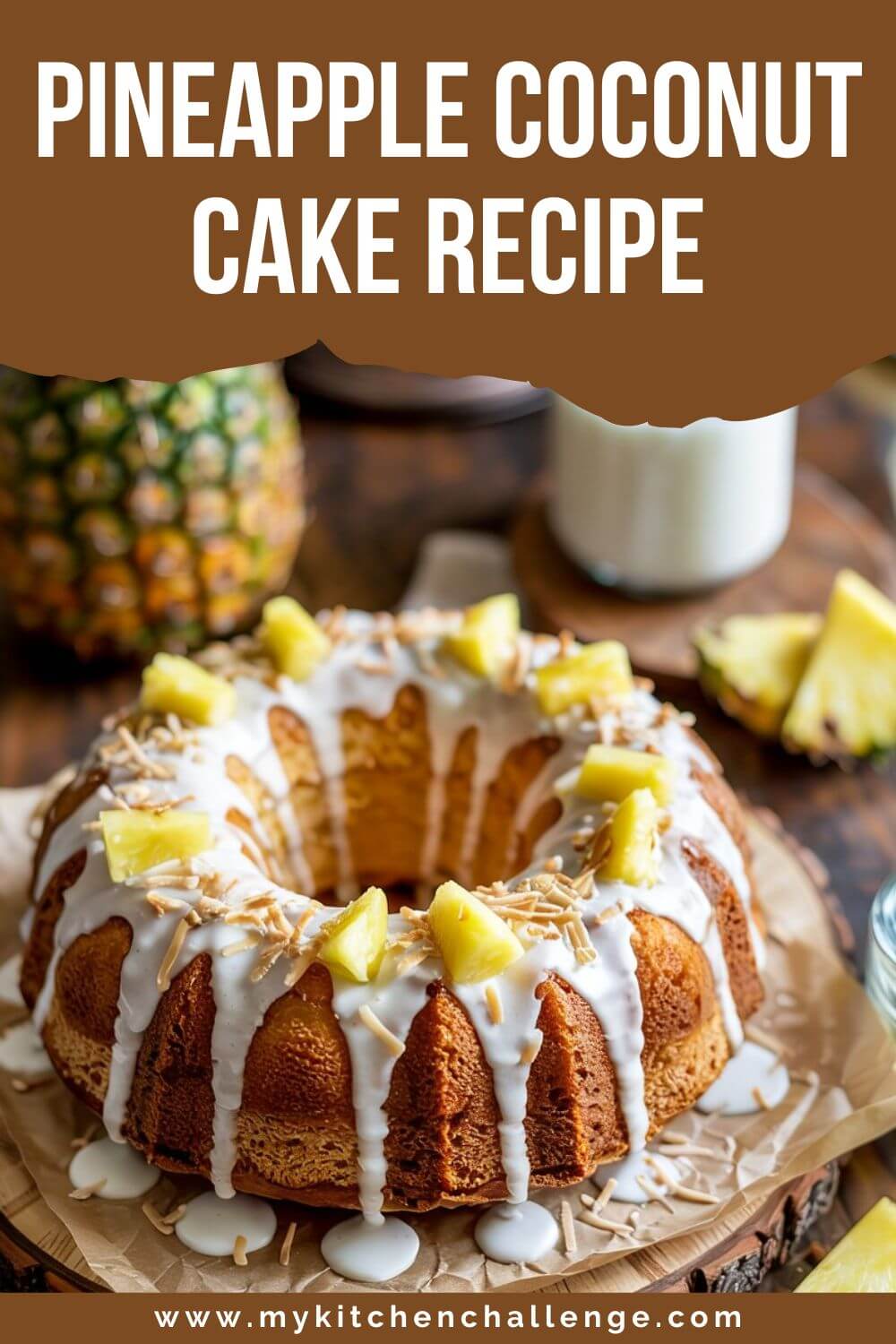 Pineapple Coconut Cake