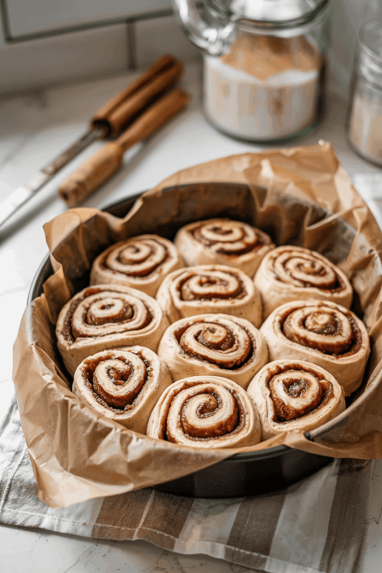 Sourdough Cinnamon Rolls
