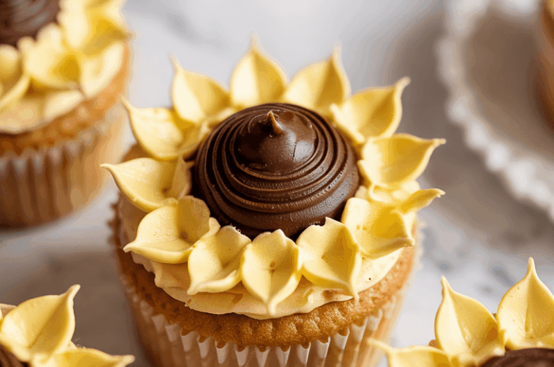 Sunflower Cupcakes