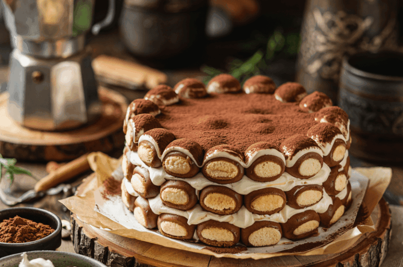 Tiramisu Cake Recipe