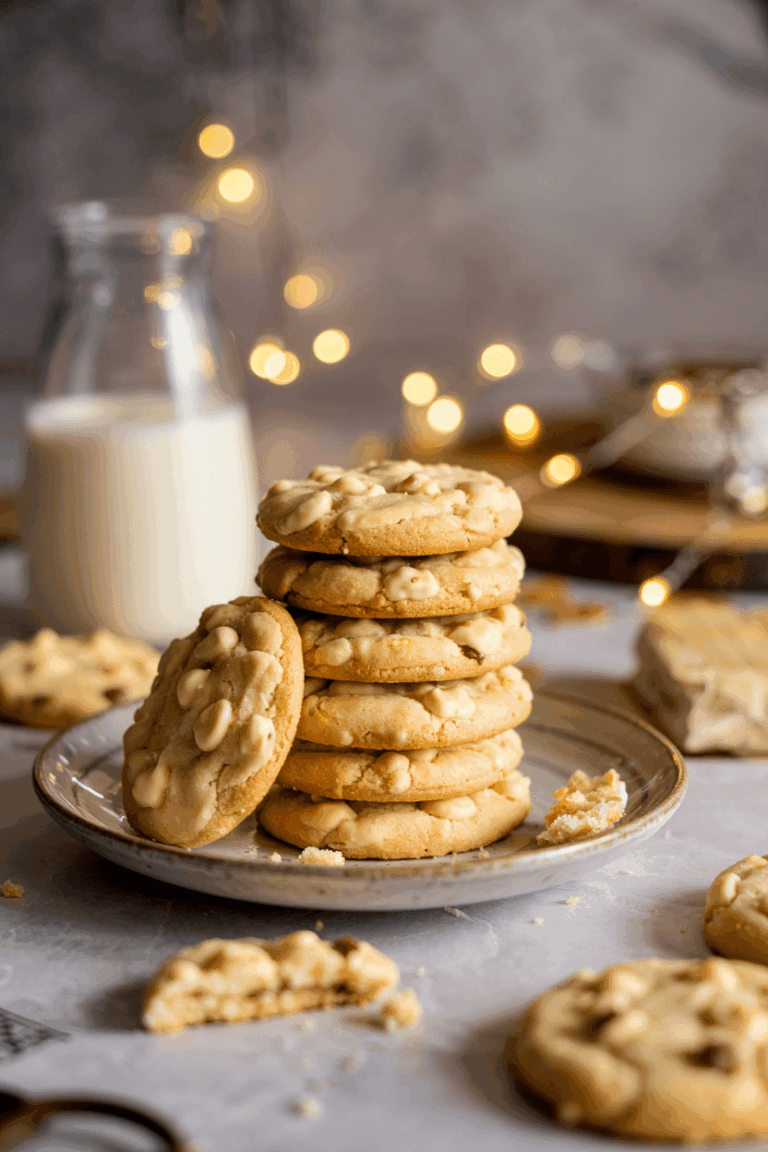White Chocolate Chip Cookies