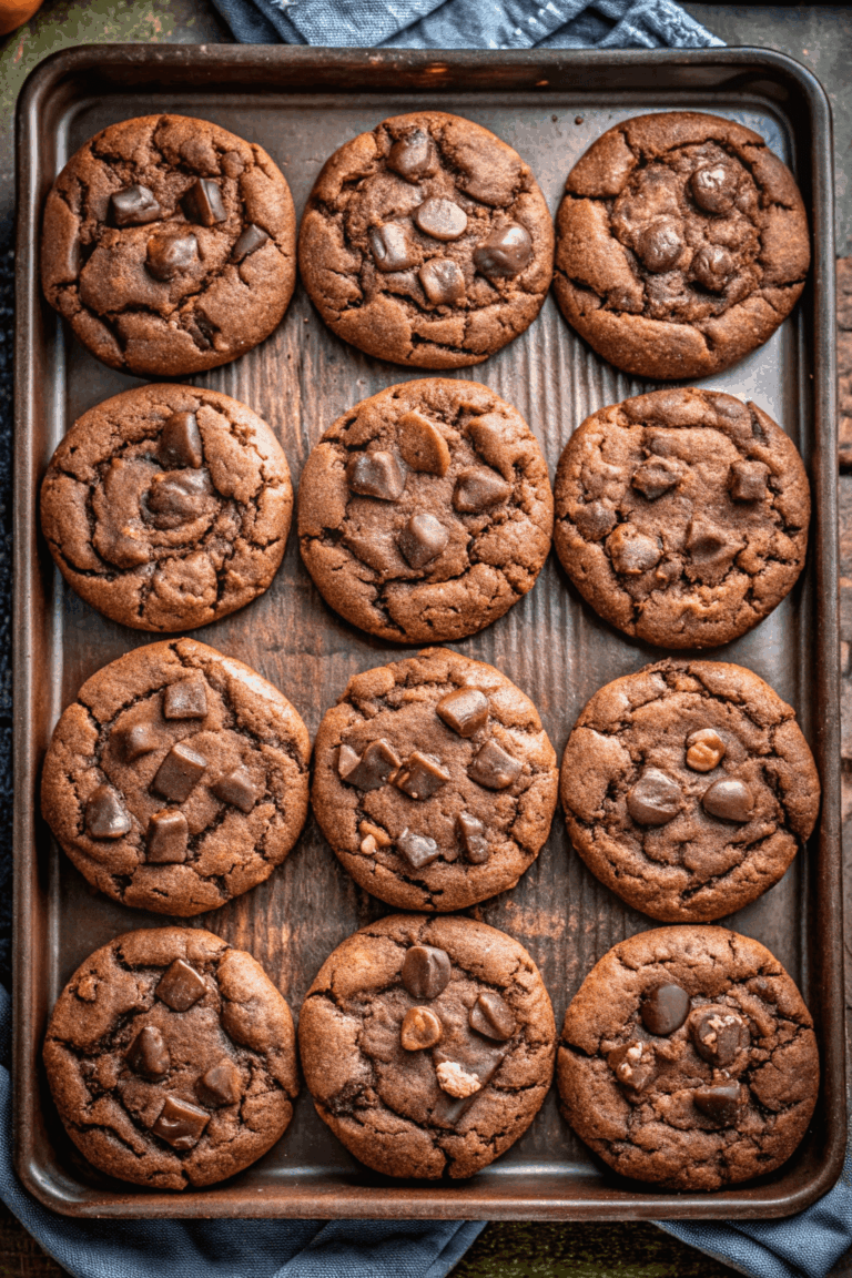 Double Chocolate Chip Cookies