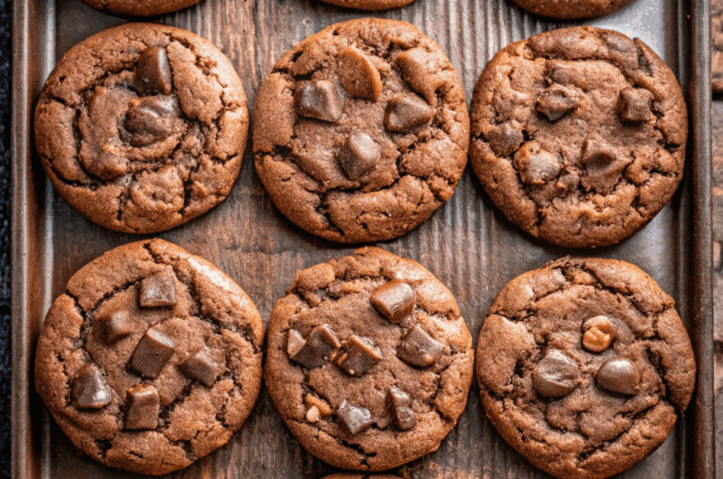Double Chocolate Chip Cookies