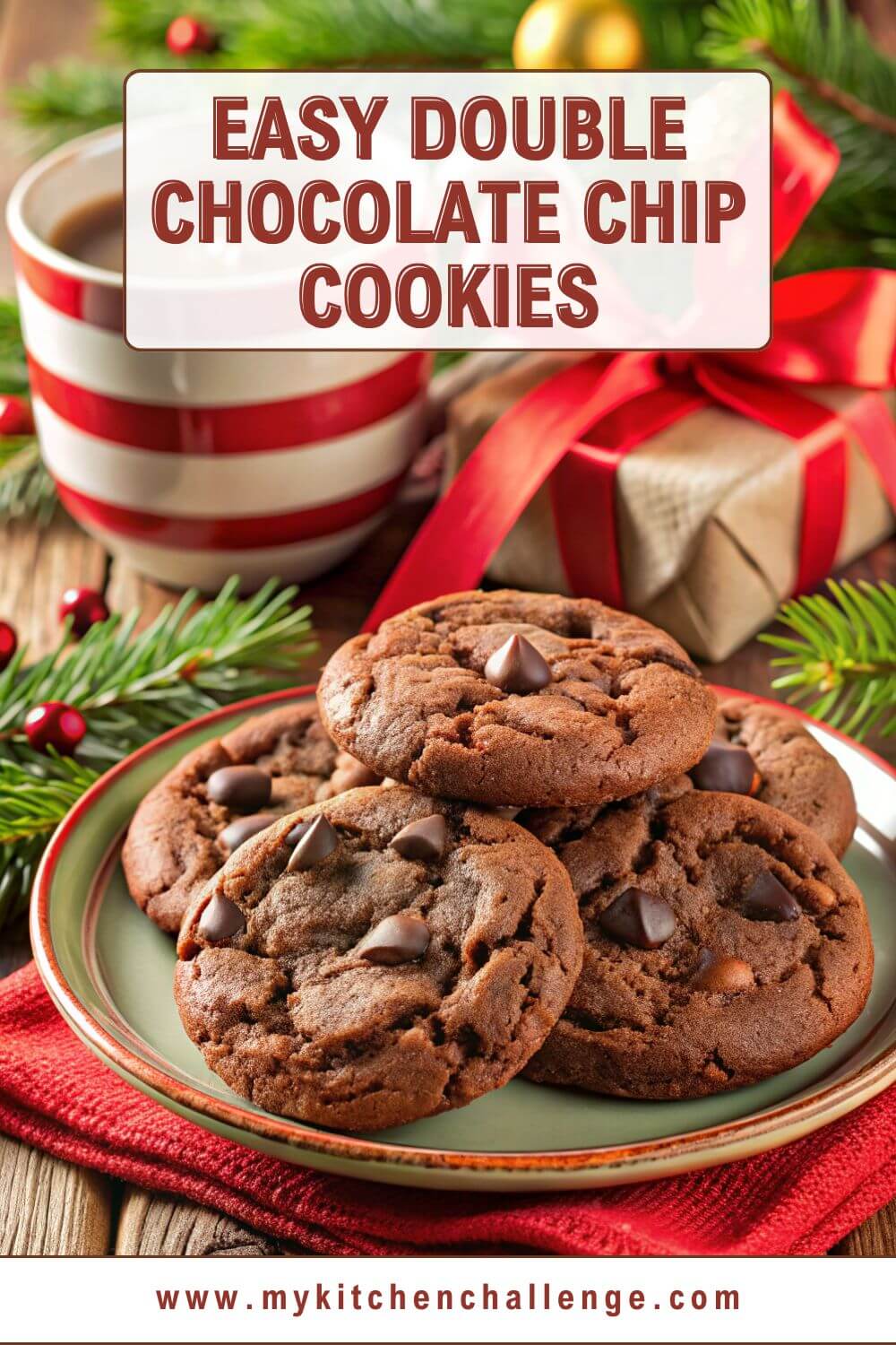 Double Chocolate Chip Cookies