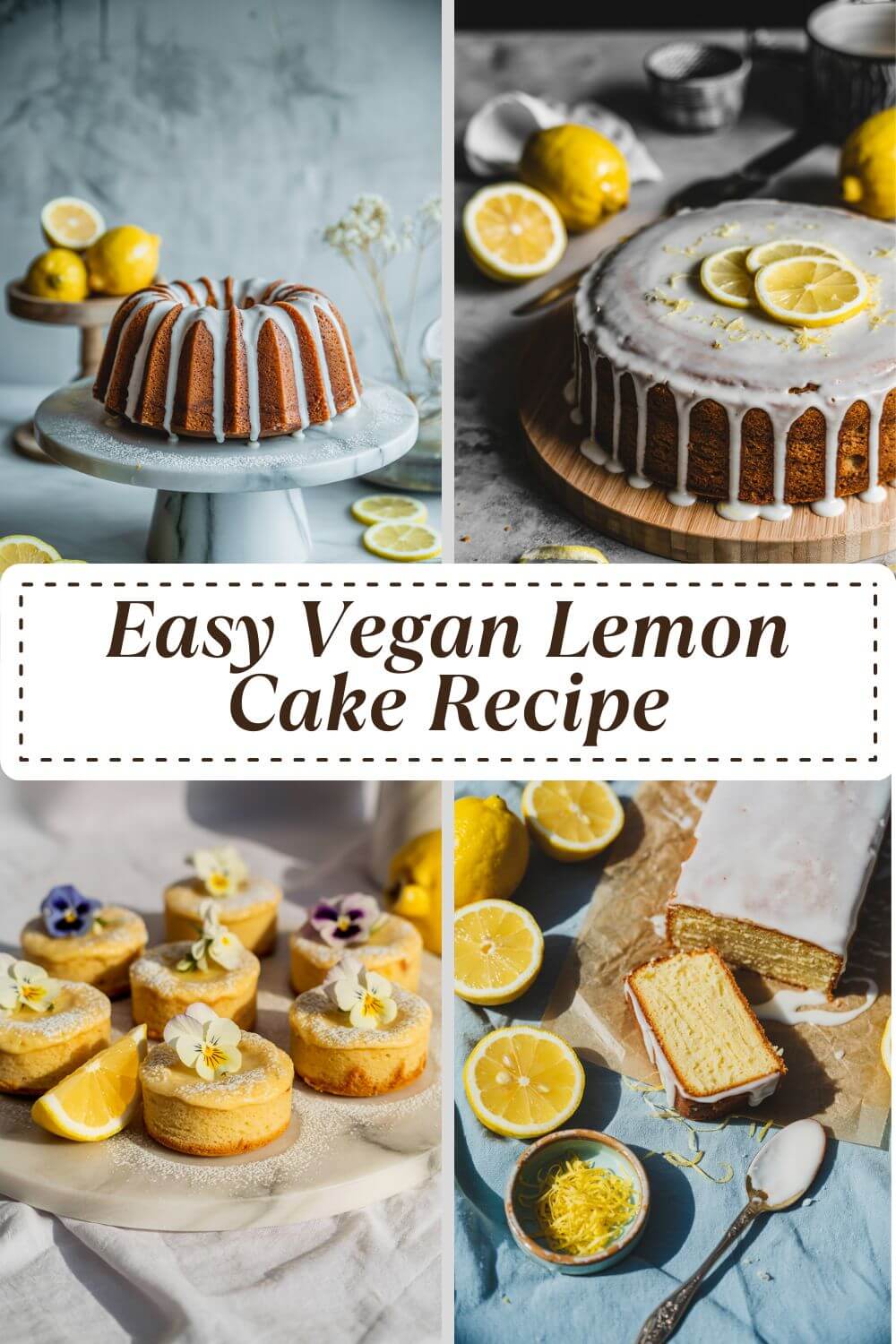 Vegan Lemon Cake Recipe
