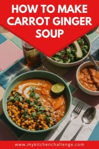 Roasted Carrot Ginger Soup Recipe