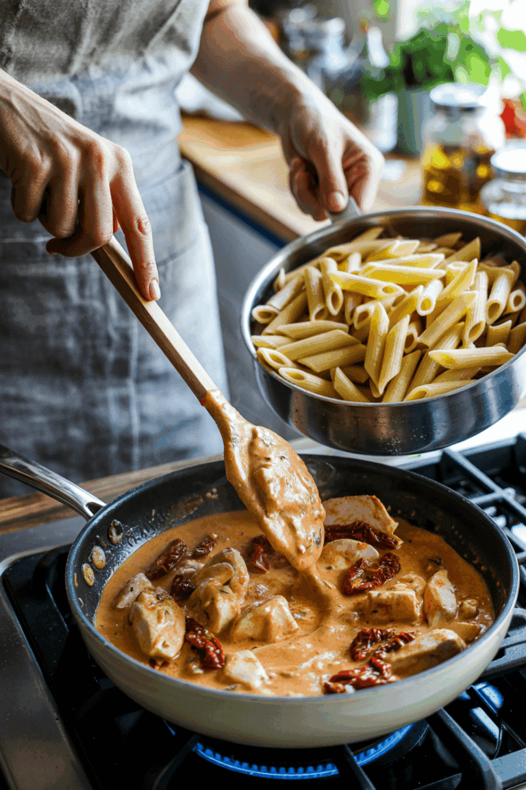 Marry Me Chicken Pasta
