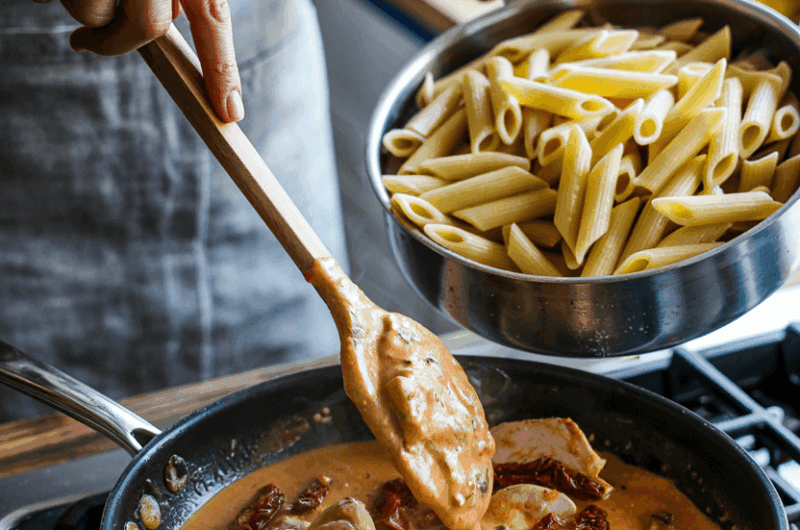 Marry Me Chicken Pasta