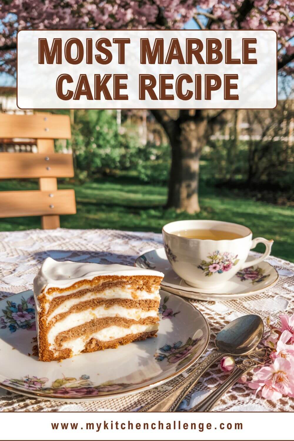 Marble Cake Recipe