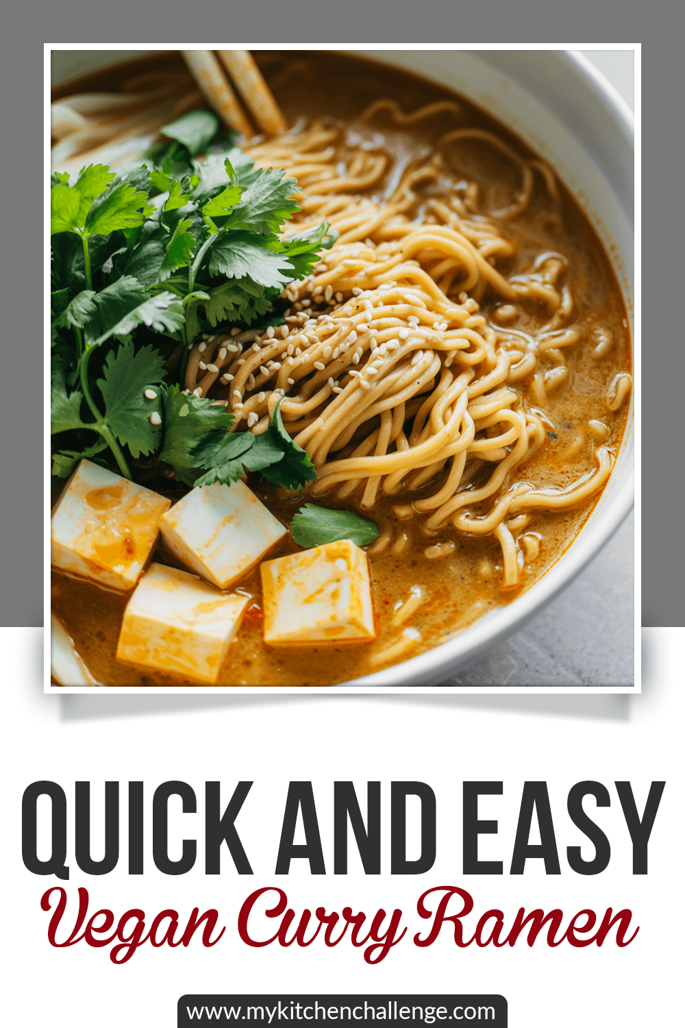 Vegan Curry Ramen