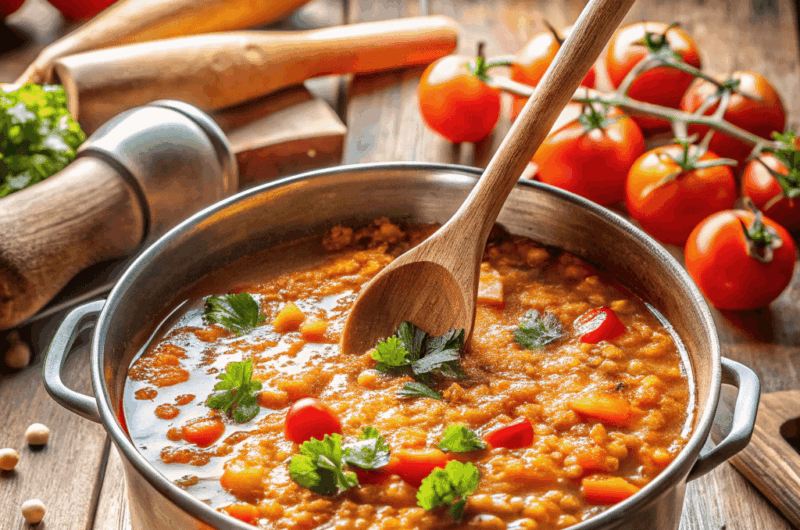 Red Lentil Soup Recipe
