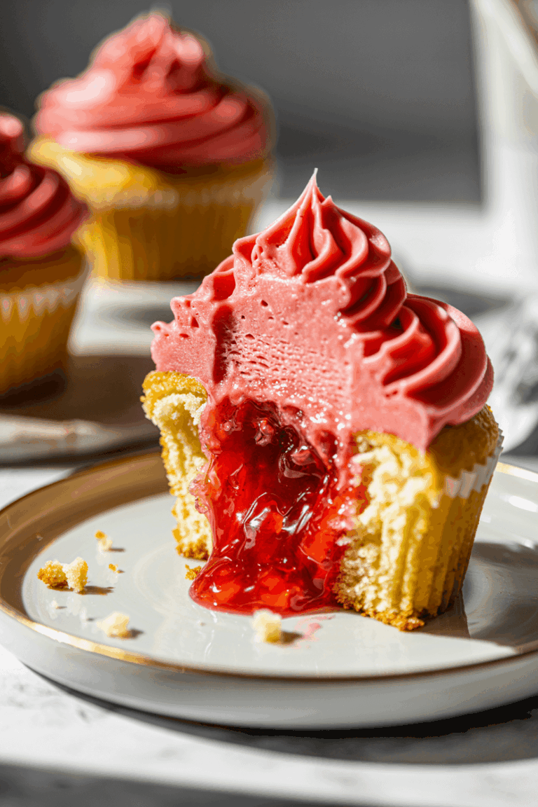 Strawberry Cupcakes