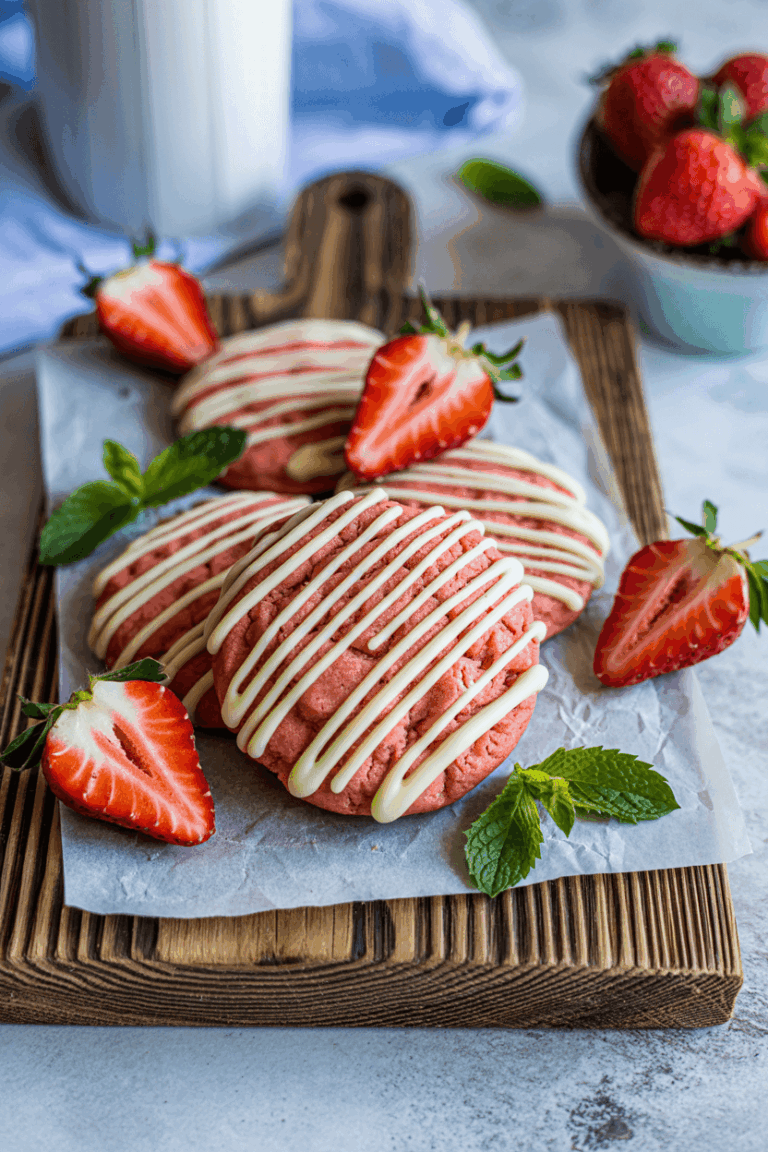 Strawberry Cookies