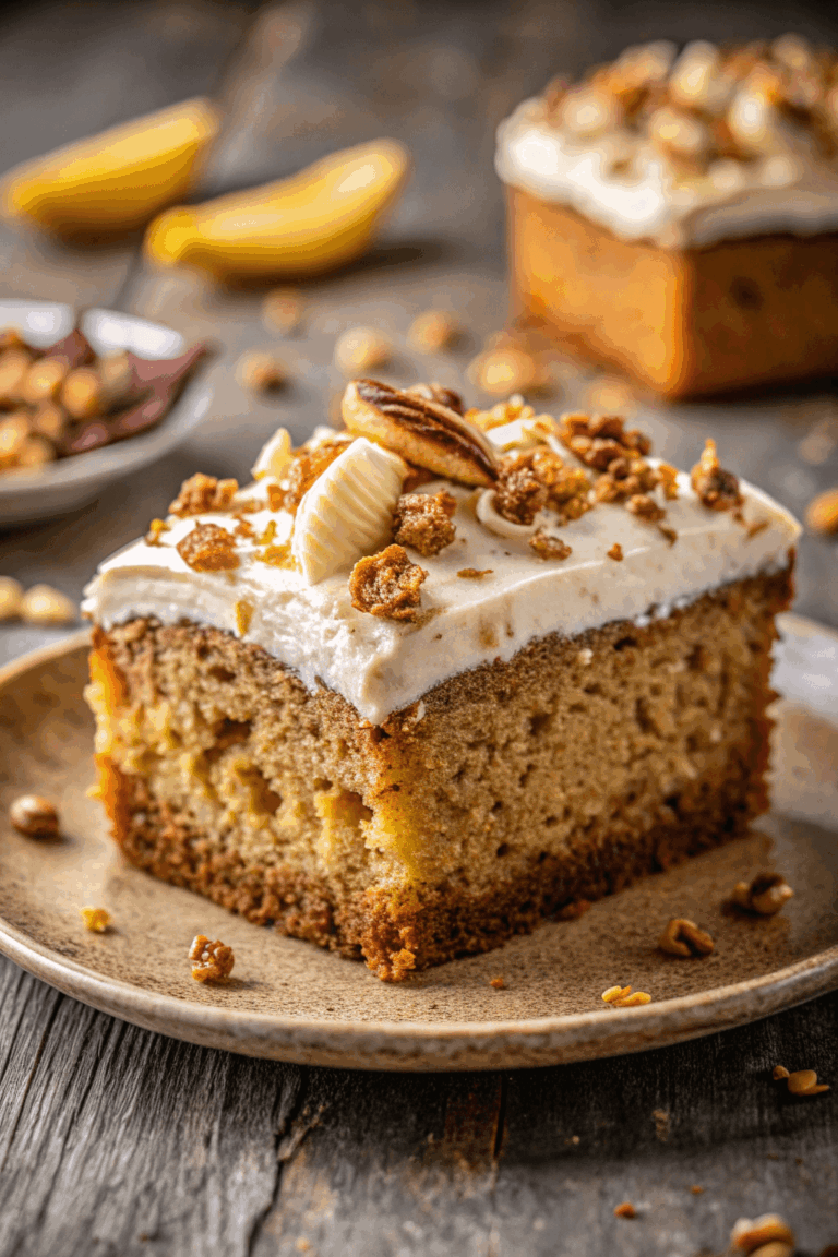 Banana Cake Recipe
