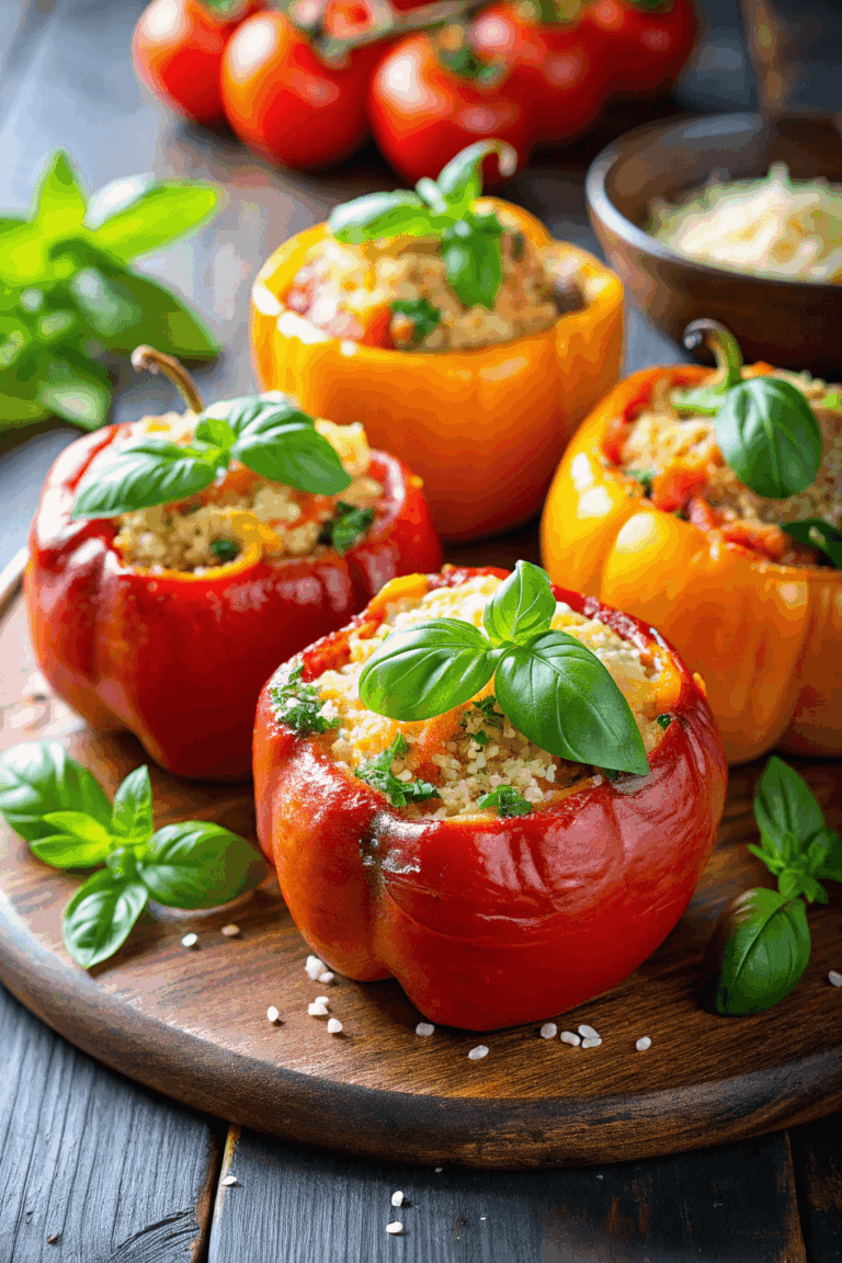 Vegetarian Stuffed Peppers