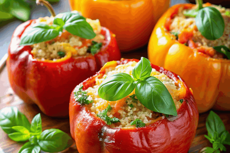 Vegetarian Stuffed Peppers